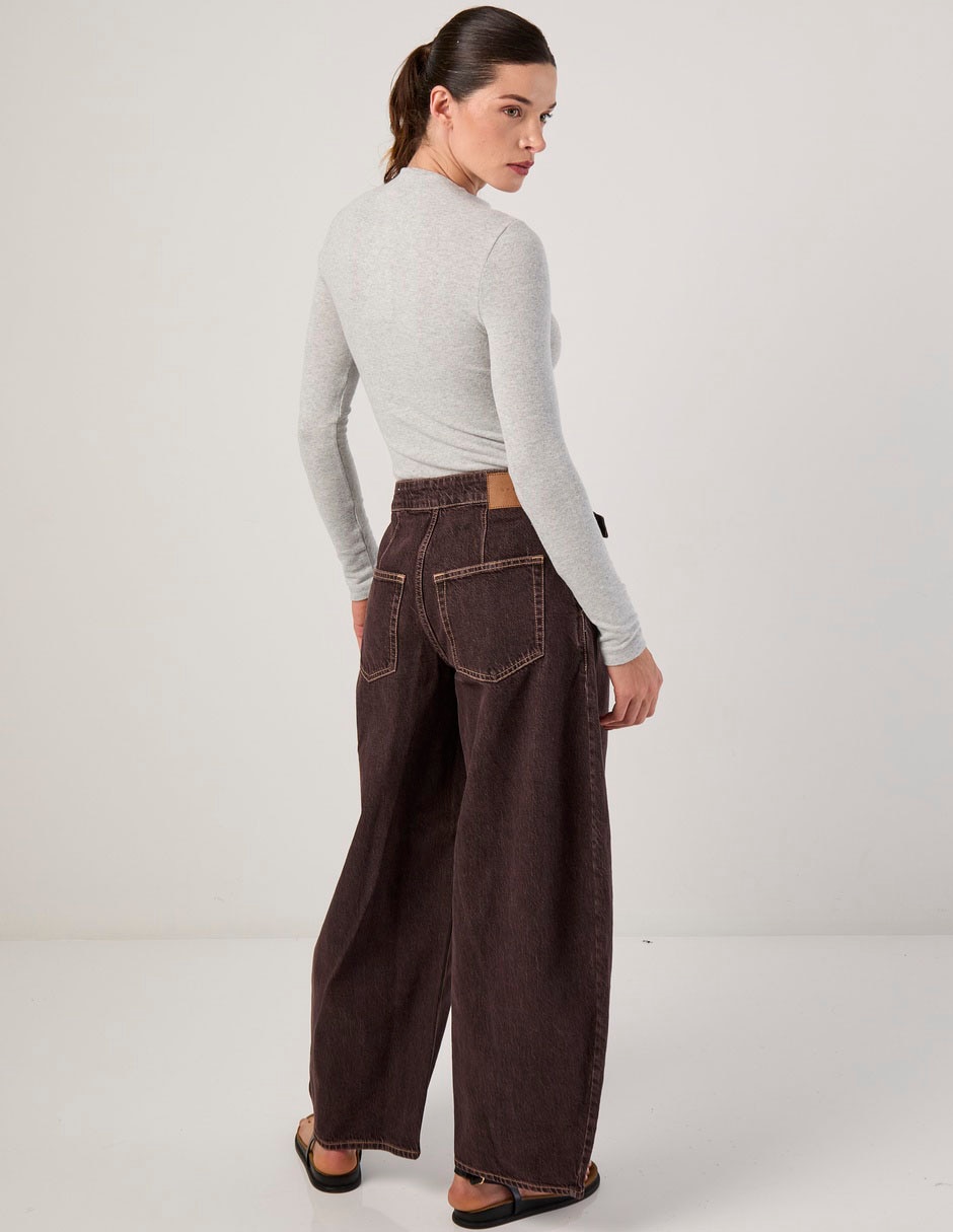 Pantalón relaxed baggy para mujer