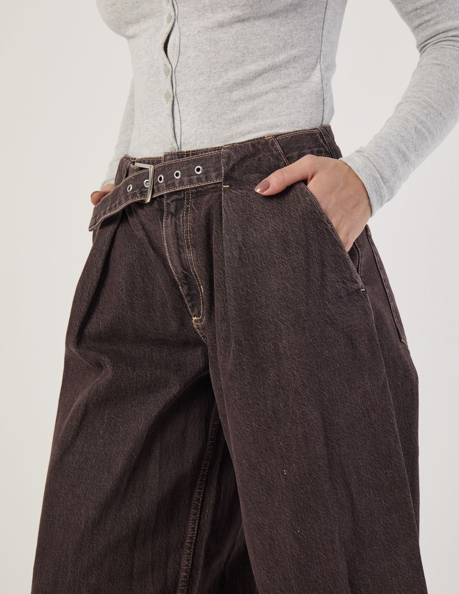 Pantalón relaxed baggy para mujer