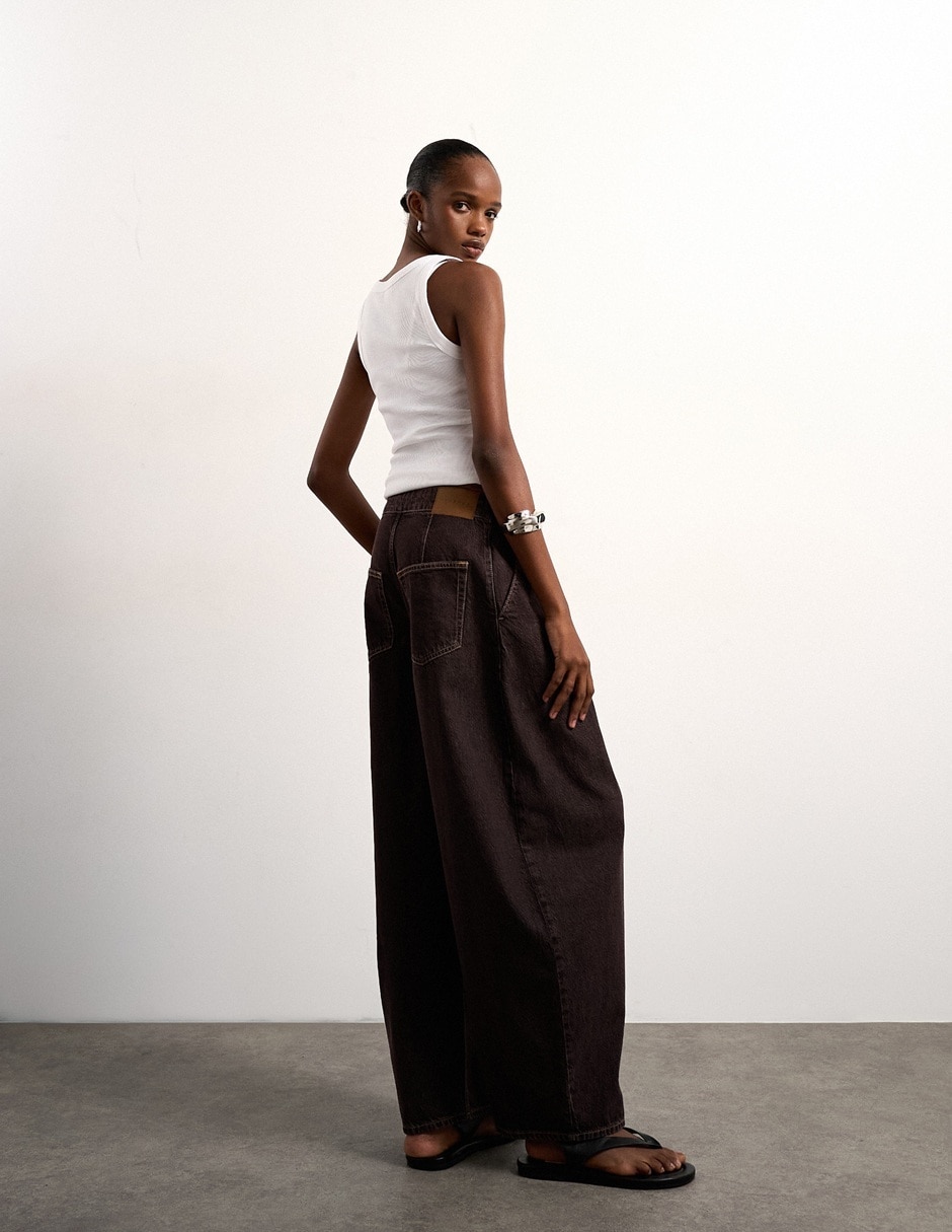 Pantalón relaxed Baggy para mujer 4