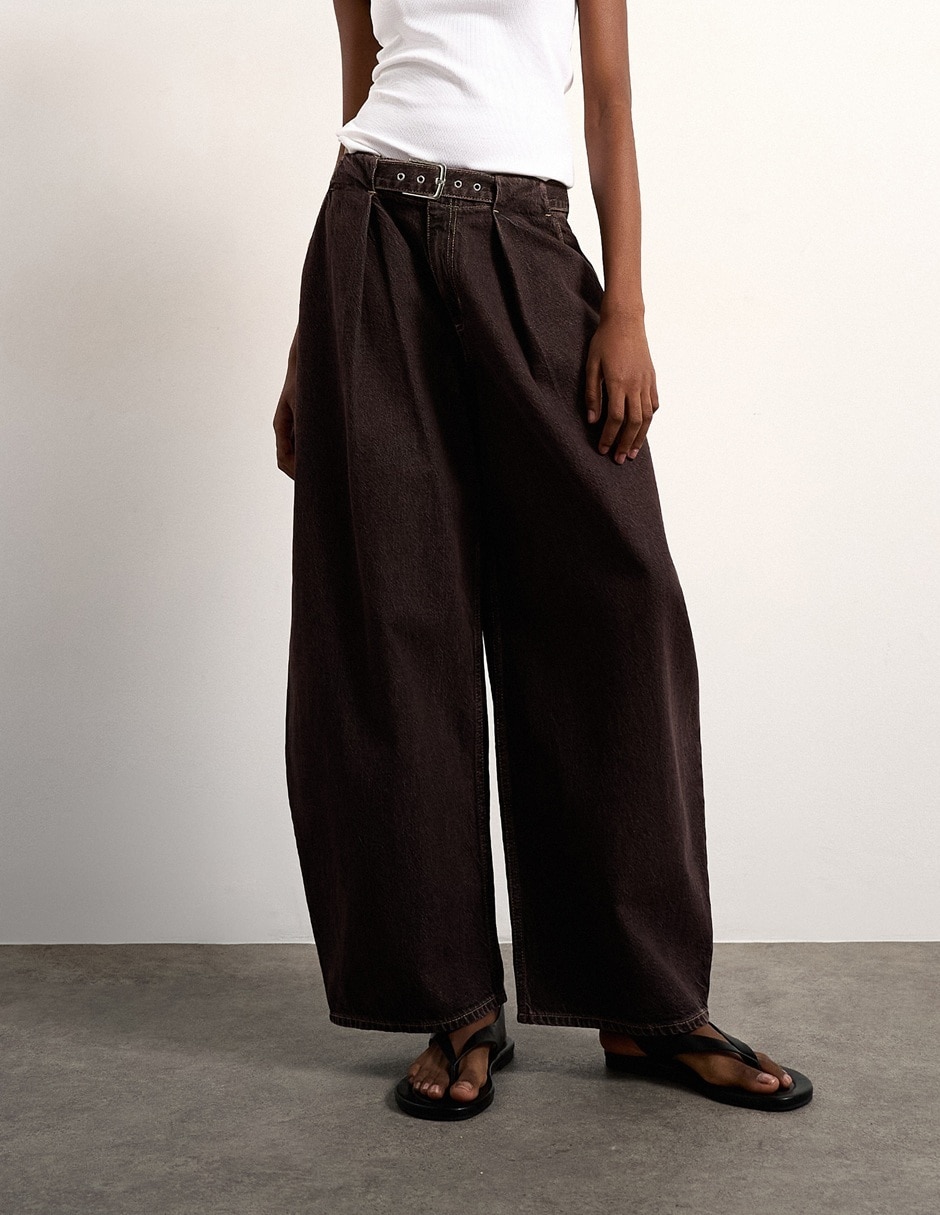 Pantalón relaxed Baggy para mujer