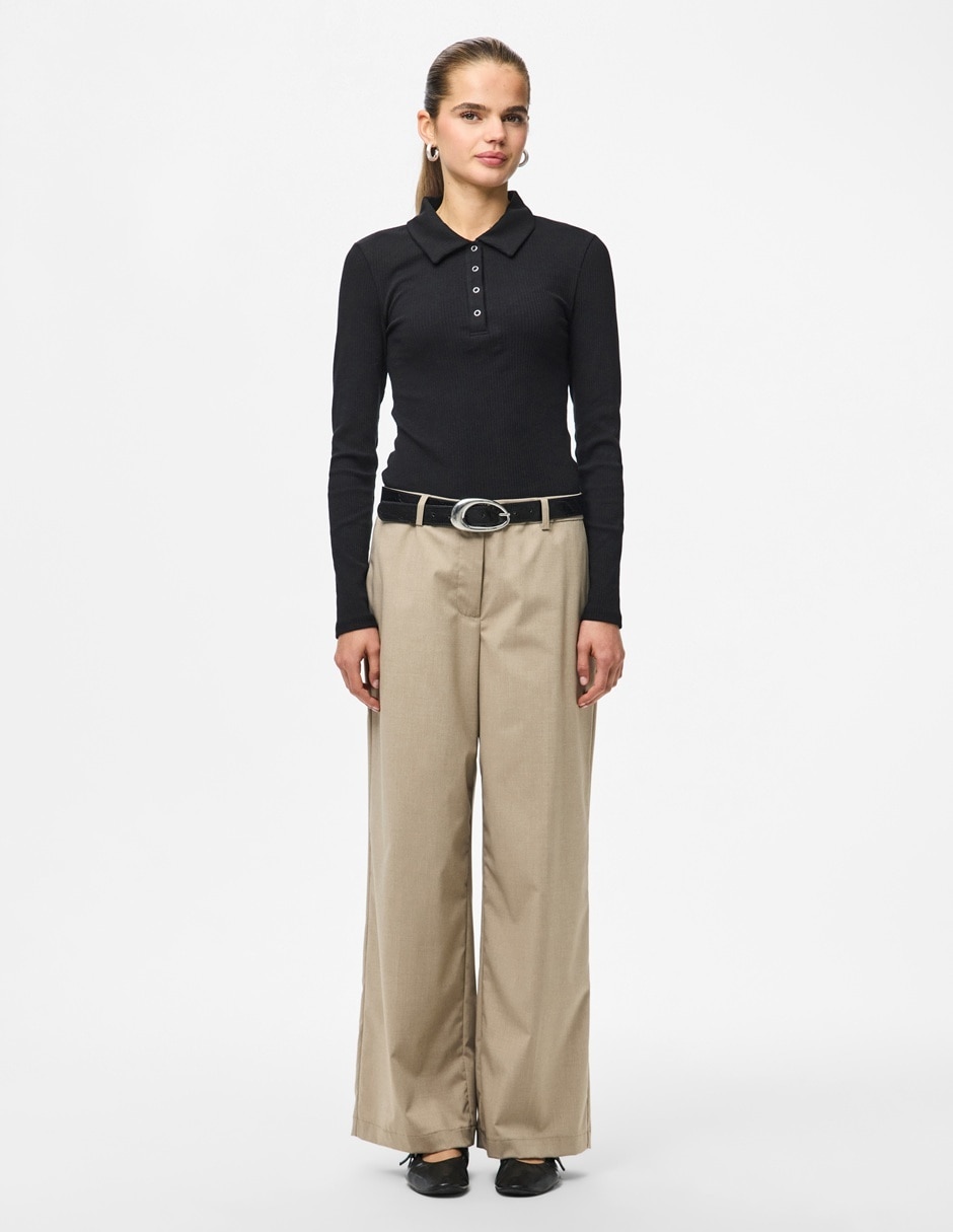 Pantalón recto para mujer