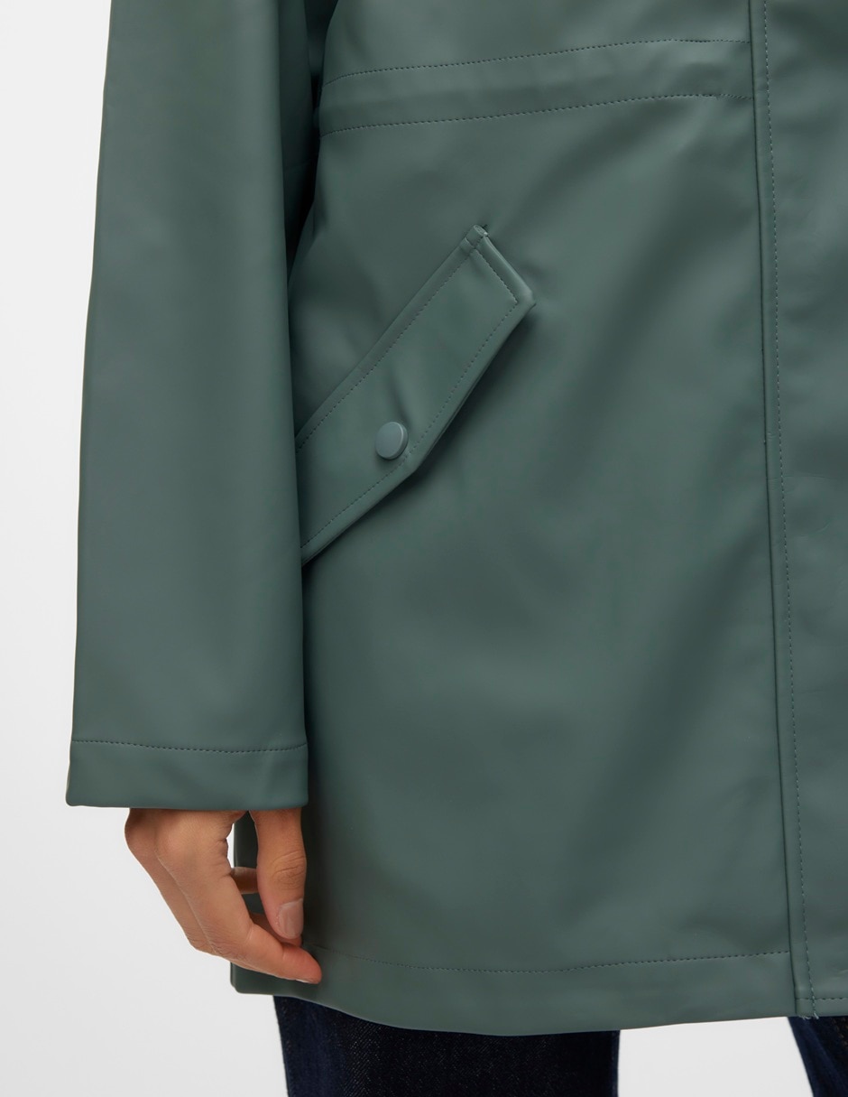 Gabardina resistente al agua para mujer 2