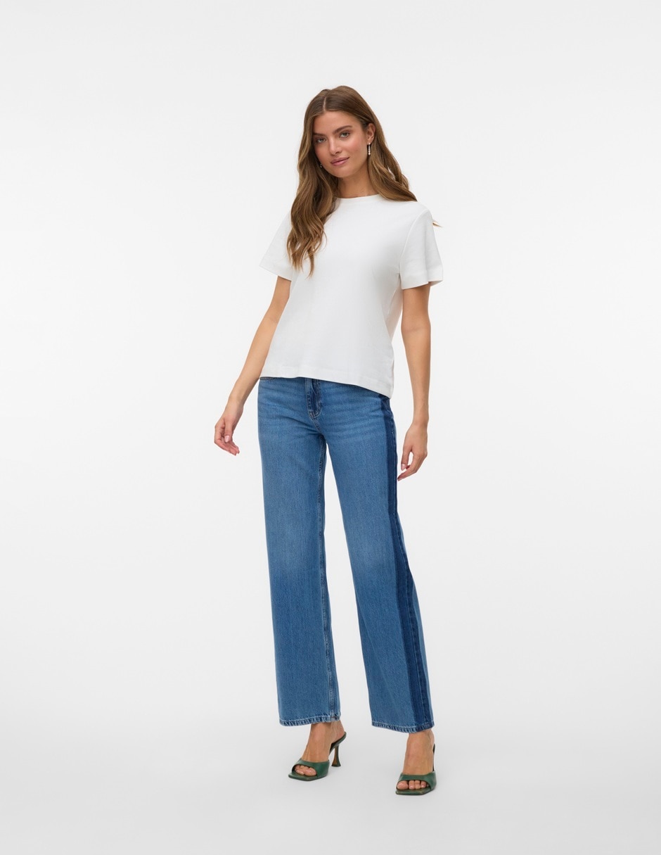 Jeans amplio para mujer