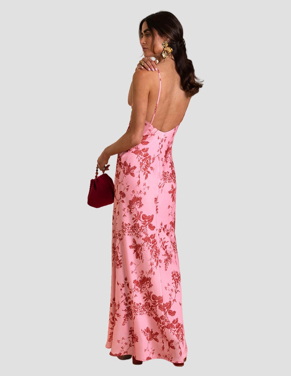 Vestido maxi de fiesta espalda abierta 2