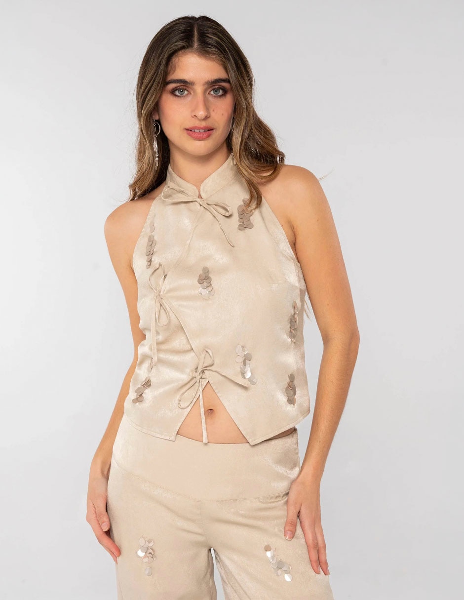 Top cuello alto Top cuello alto