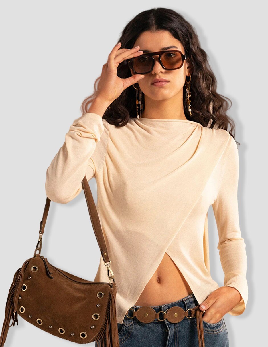 Blusa manga larga para mujer 3