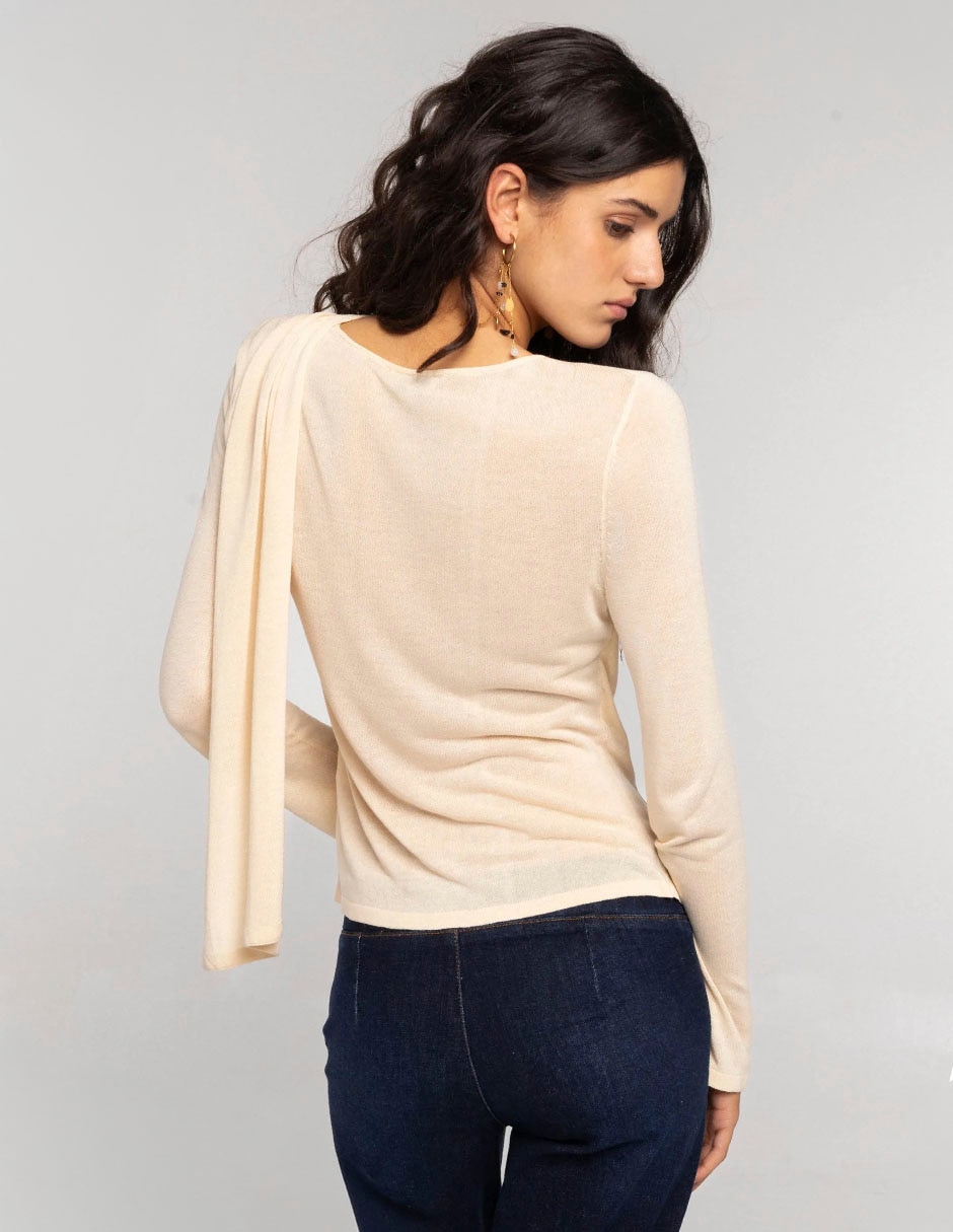 Blusa manga larga para mujer 6