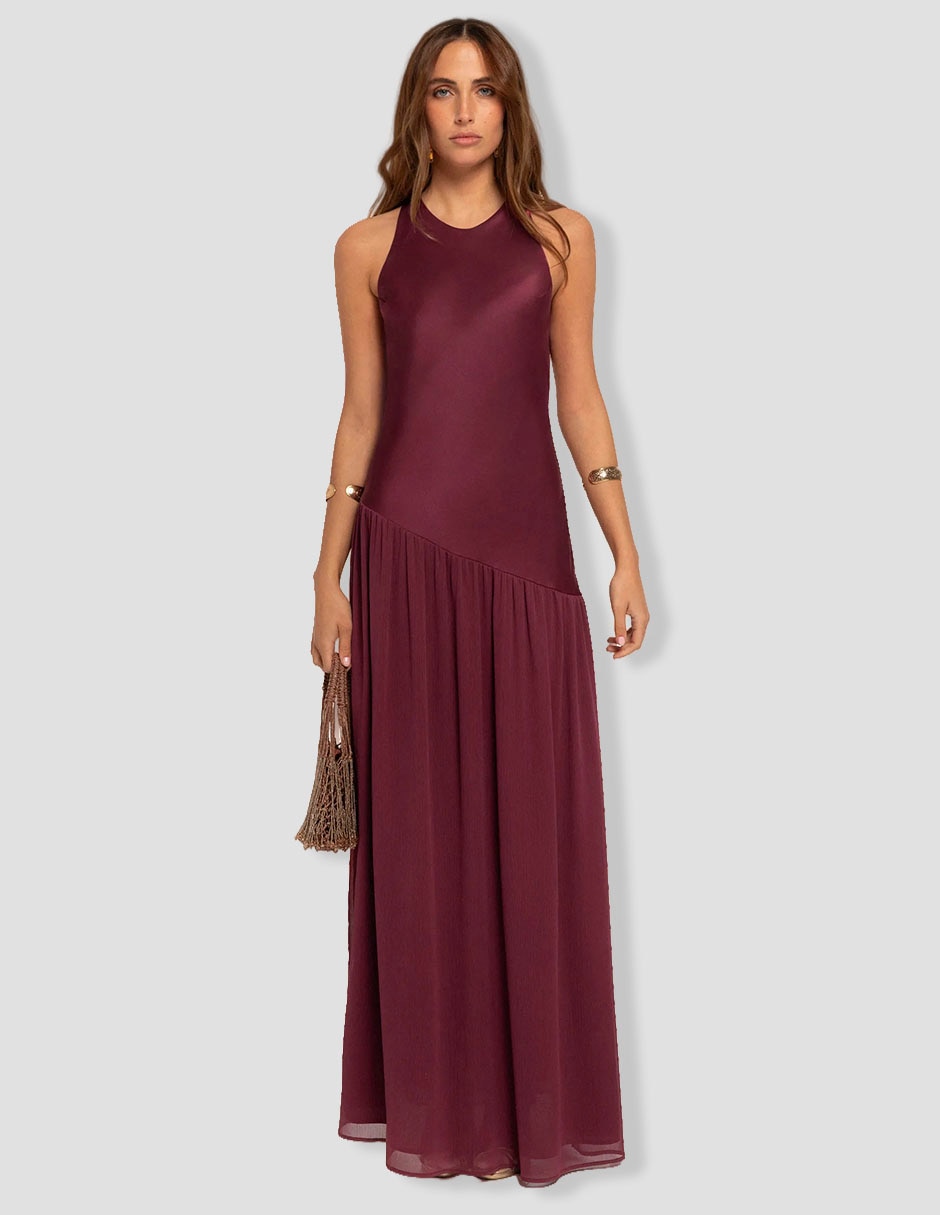 Vestido maxi de fiesta para mujer
