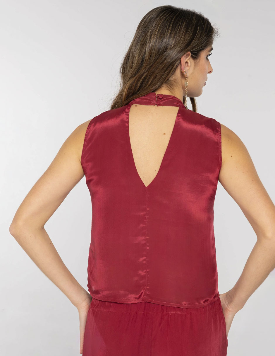 Blusa sin manga para mujer 3