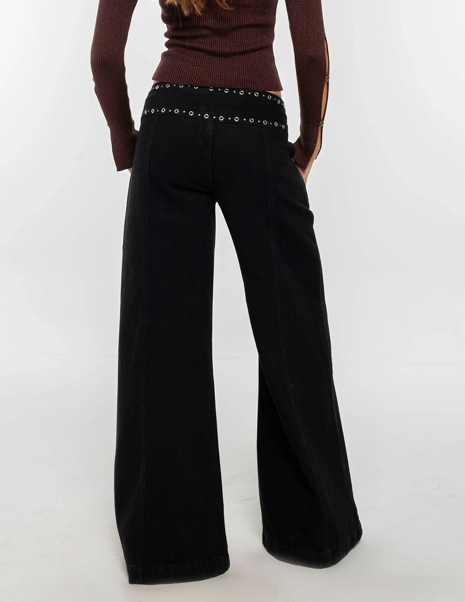 Jeans Relaxed acampanado para mujer 2