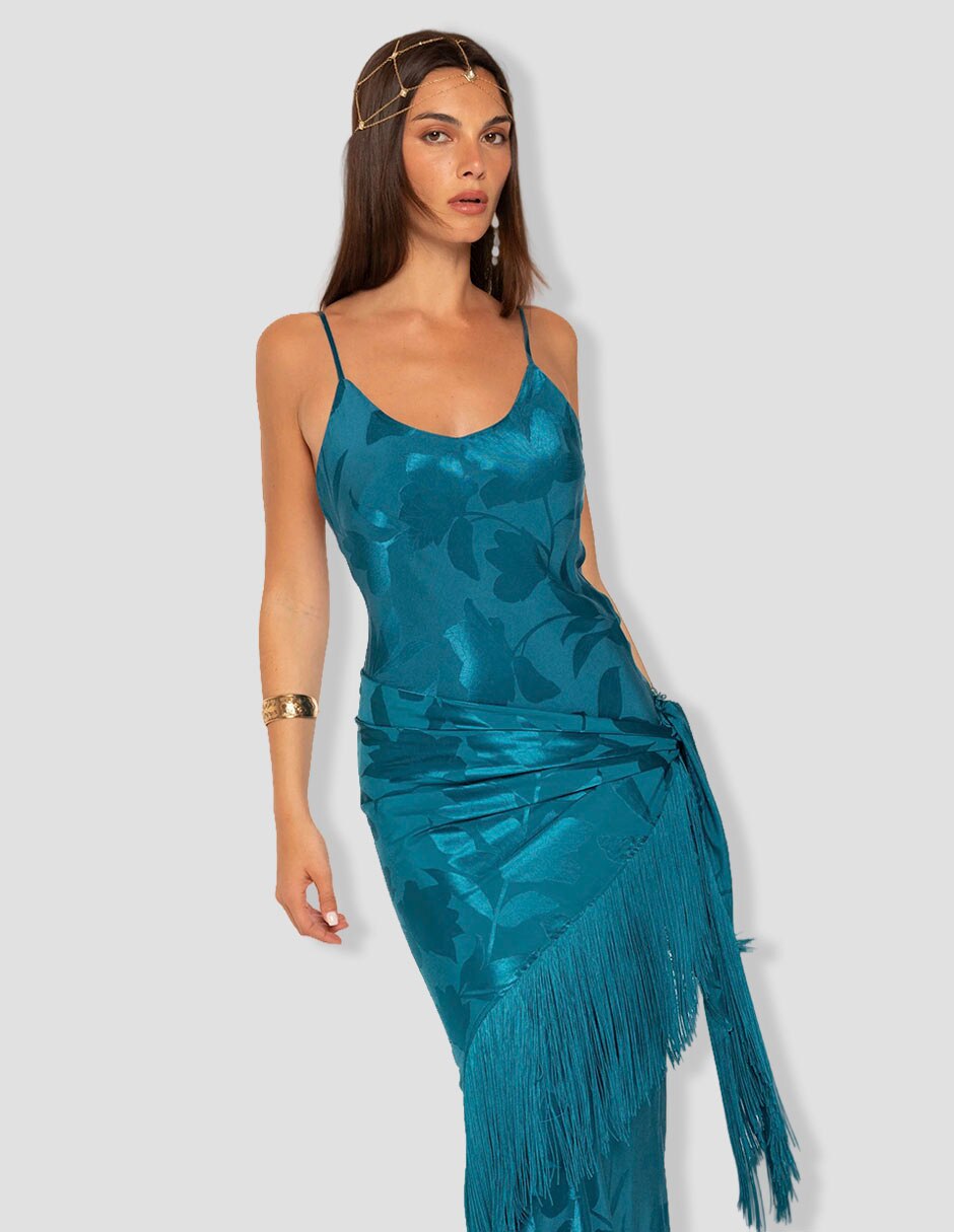 Vestido maxi de fiesta espalda abierta 2