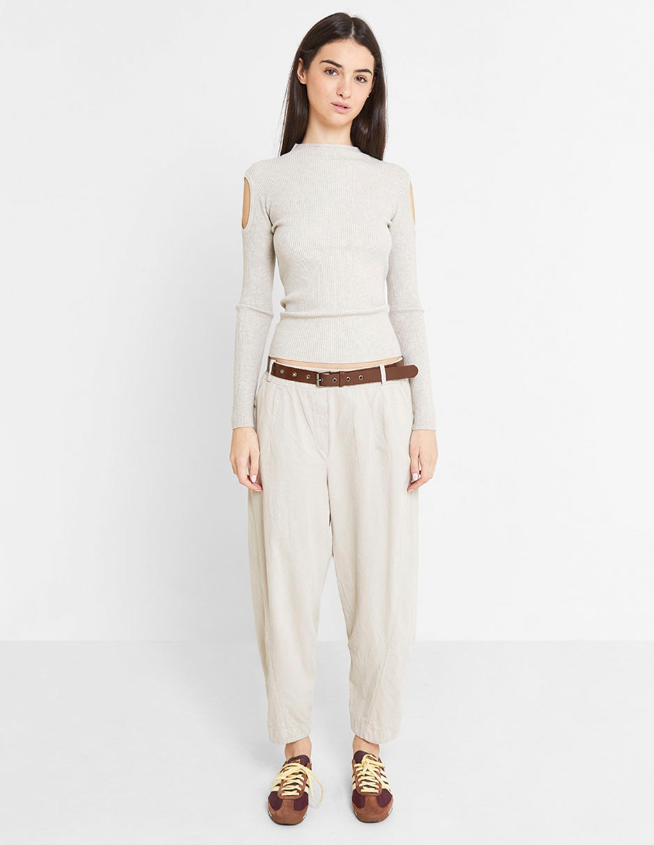 Suéter trucco cuello redondo para mujer 3