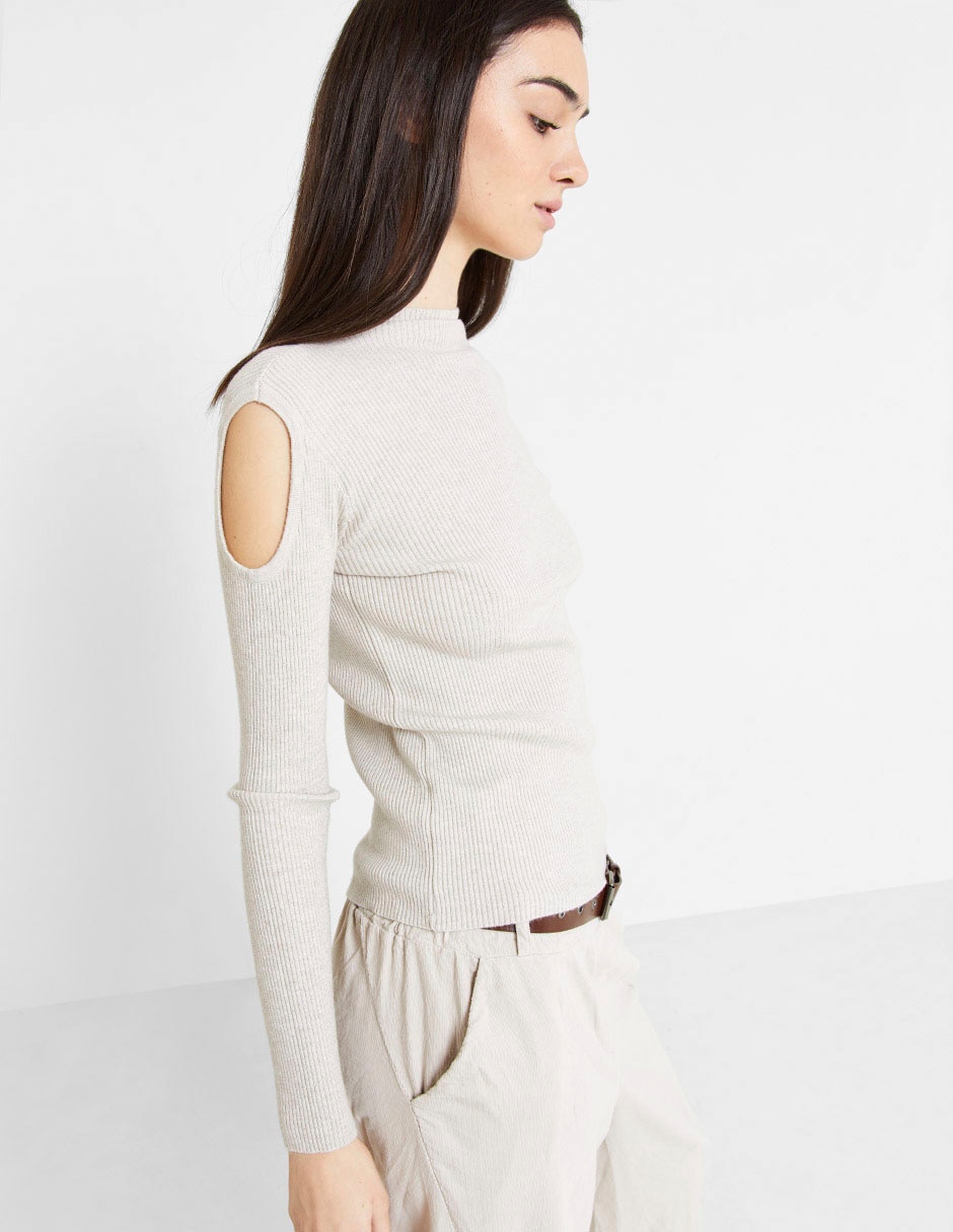 Suéter trucco cuello redondo para mujer 4