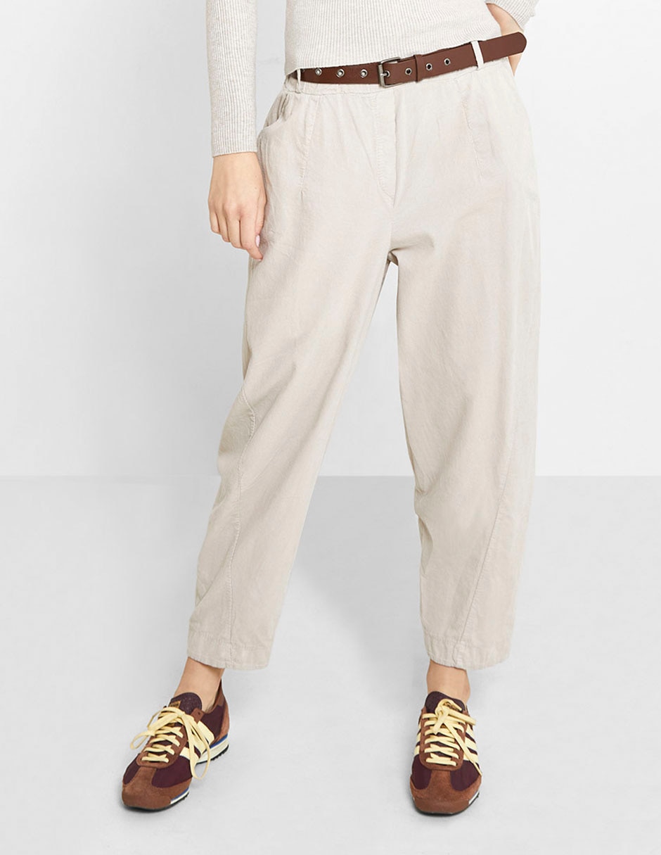 Pantalón relaxed regular para mujer