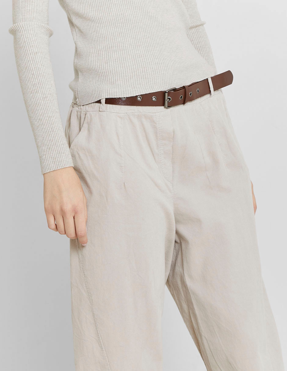 Pantalón relaxed regular para mujer 2