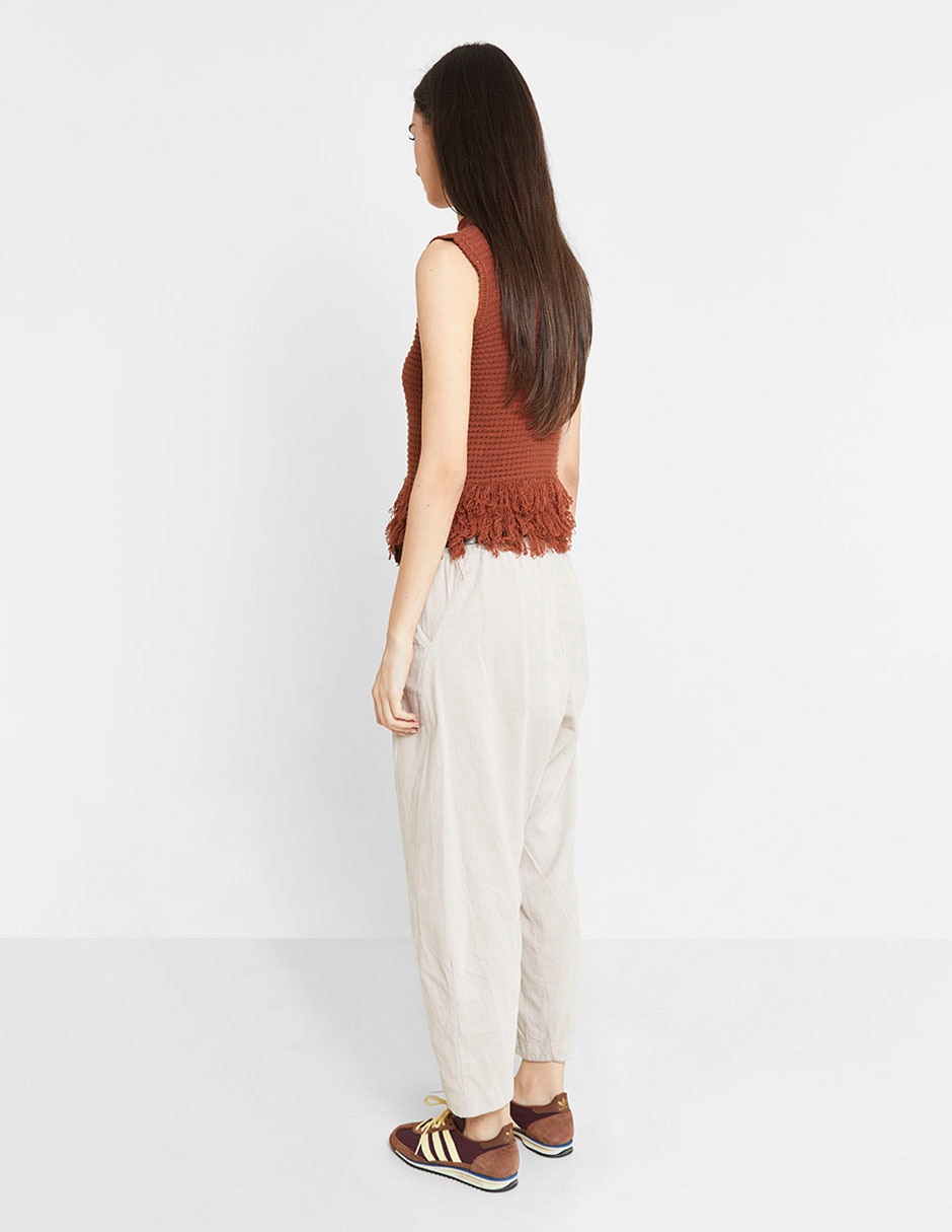 Top cuello alto para mujer 5