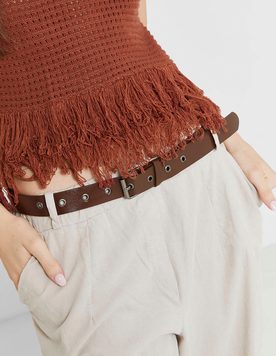 Top cuello alto para mujer 2