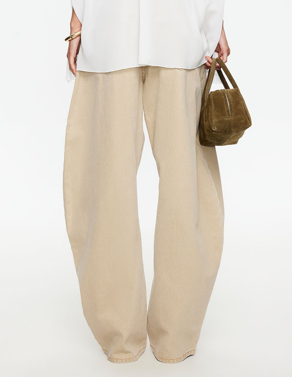 Jeans relaxed barrelpara mujer 4