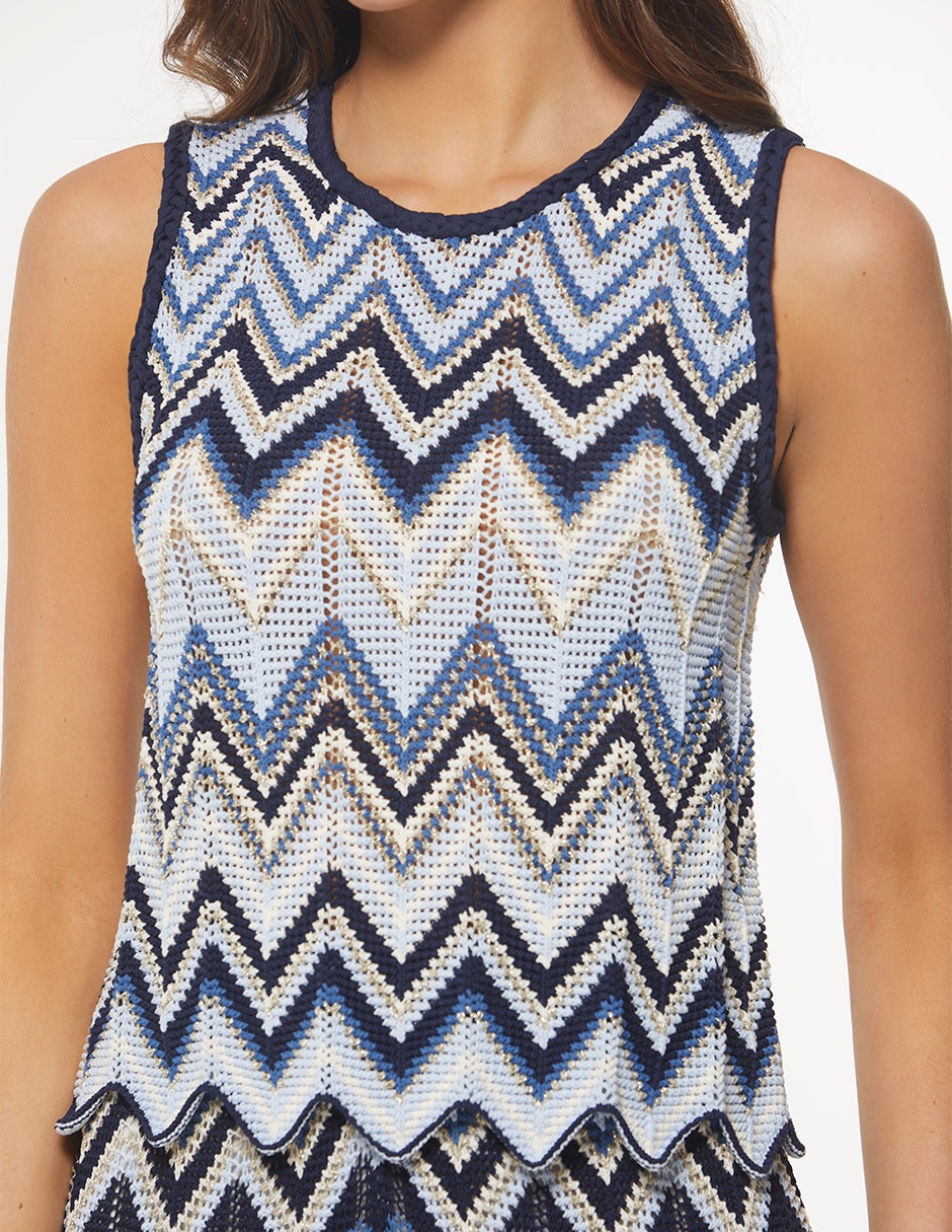 Blusa sin mangas para mujer 4