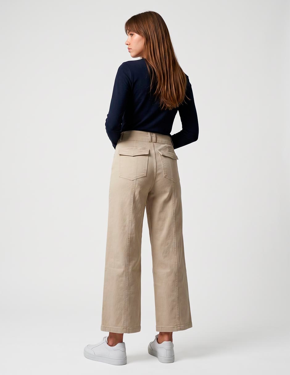 Pantalón wide leg para mujer 3