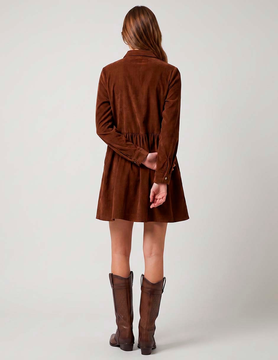 Vestido corto casual para mujer 4