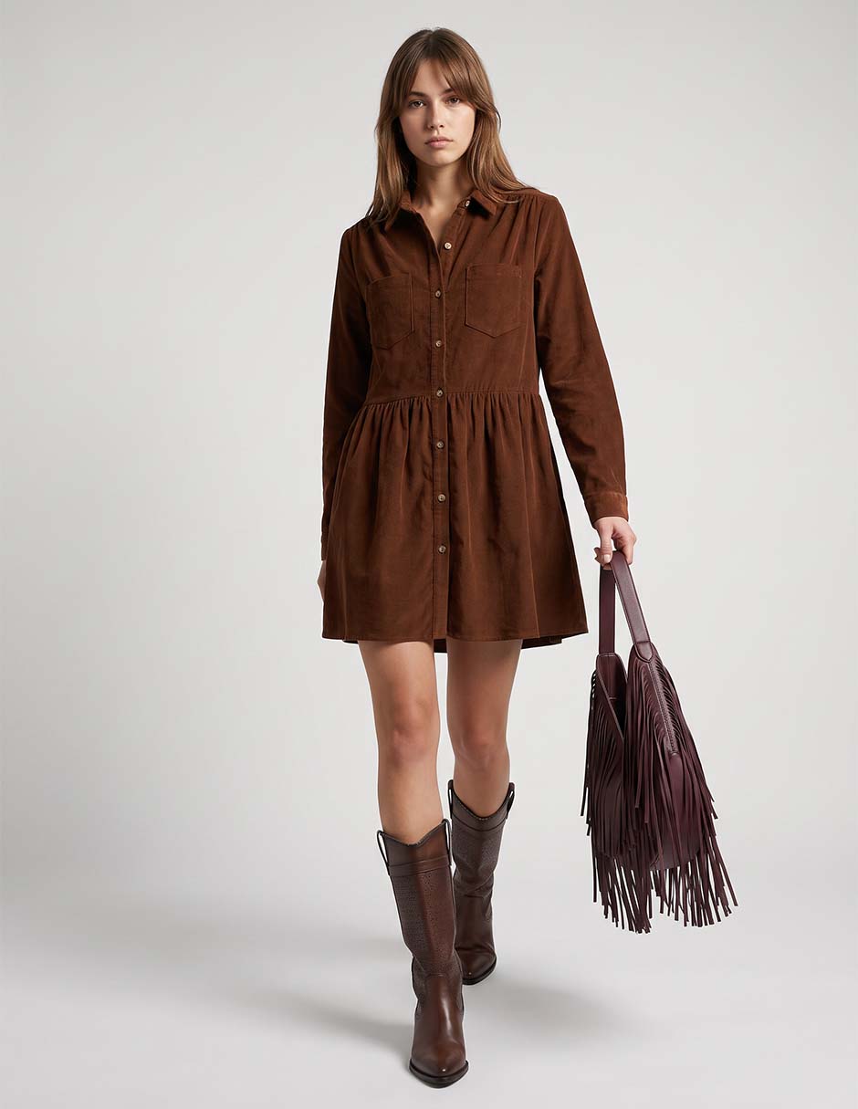 Vestido corto casual para mujer 3