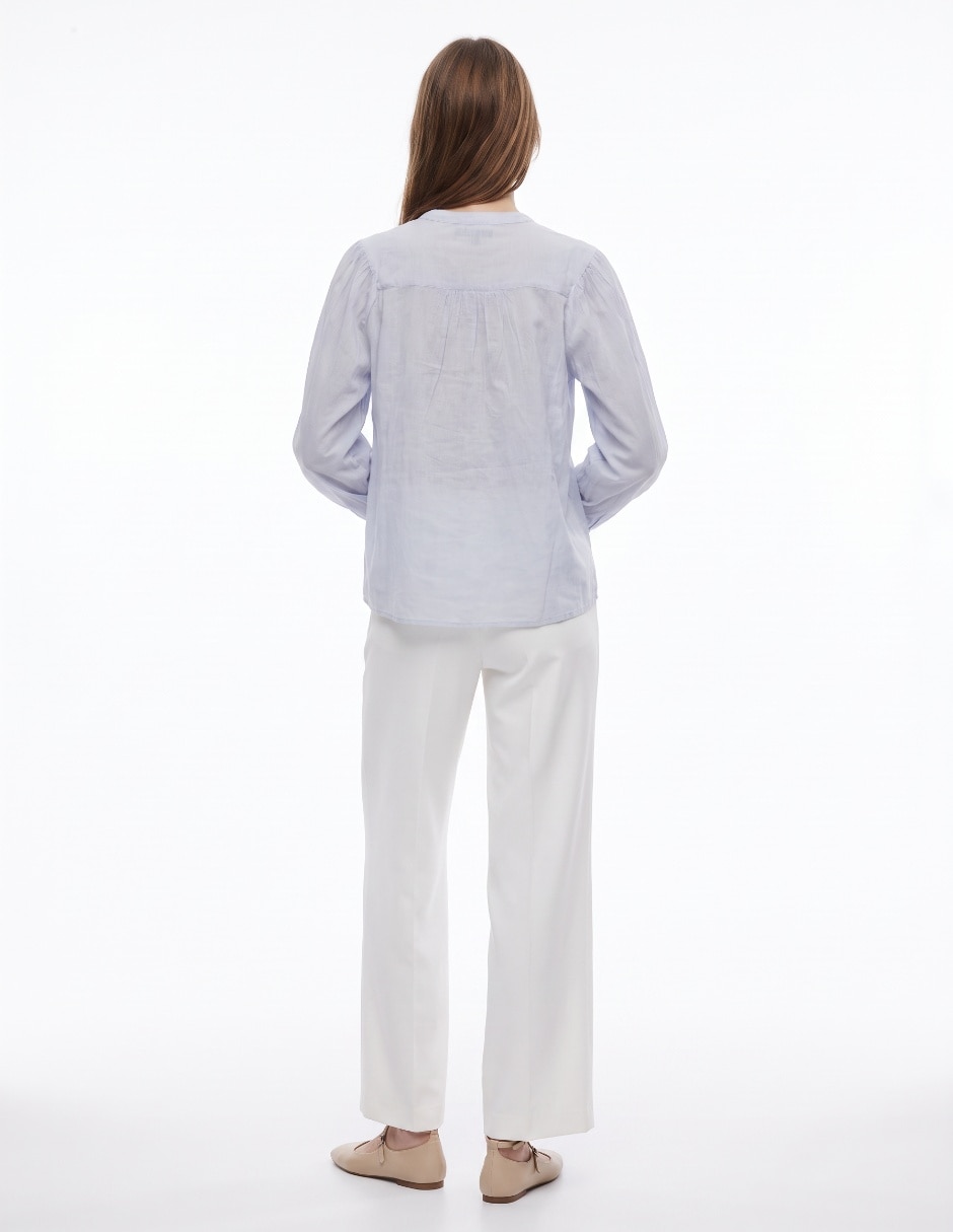 Blusa manga larga para mujer 2