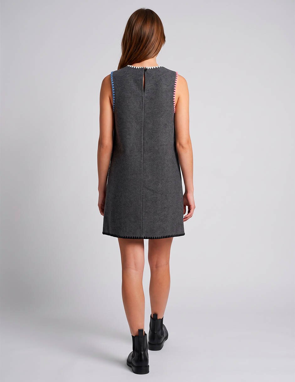 Vestido corto casual para mujer 2