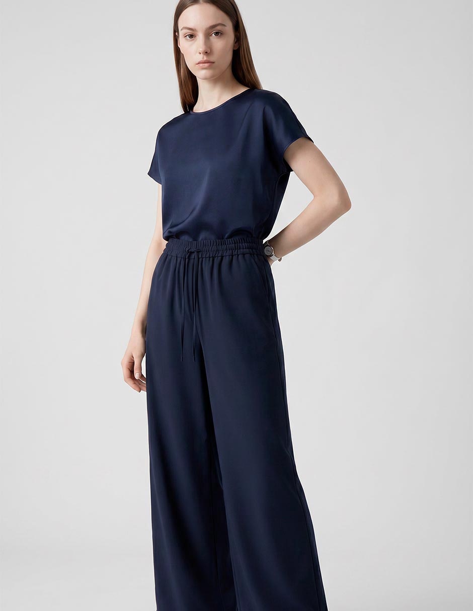 Pantalón relaxed amplio para mujer 2