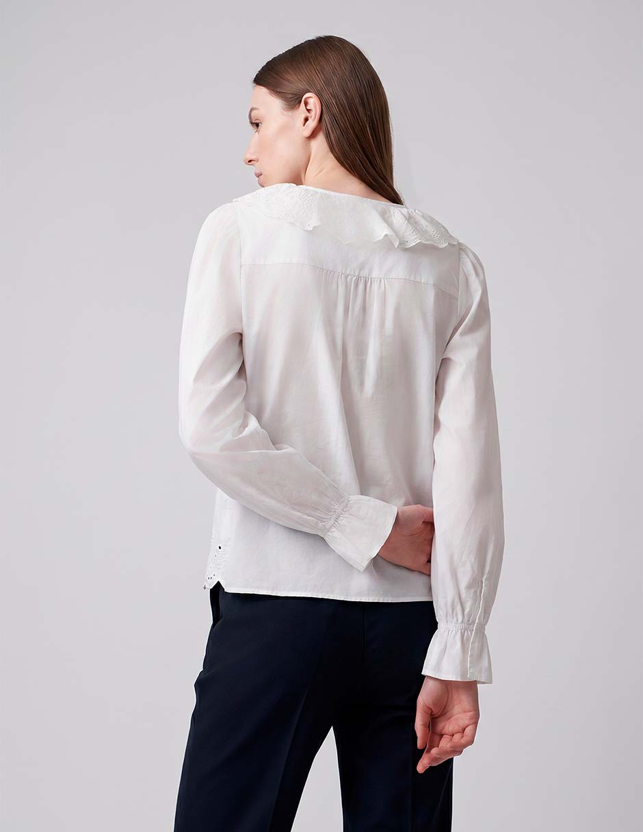 Blusa manga larga para mujer 3