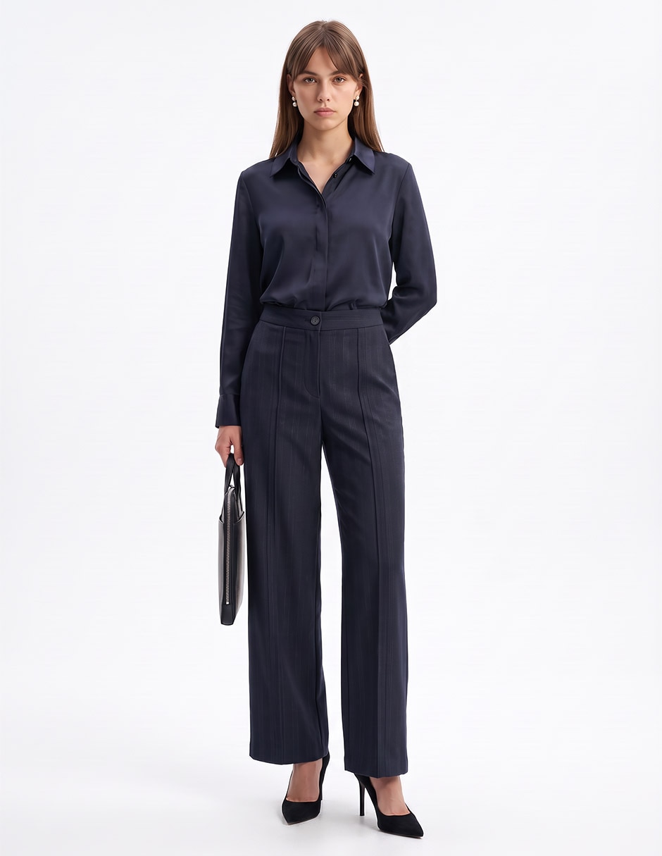Pantalón straight para mujer 3