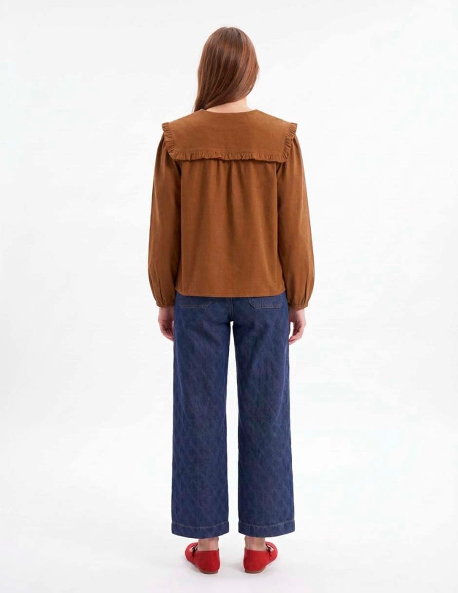 Blusa manga larga para mujer 4