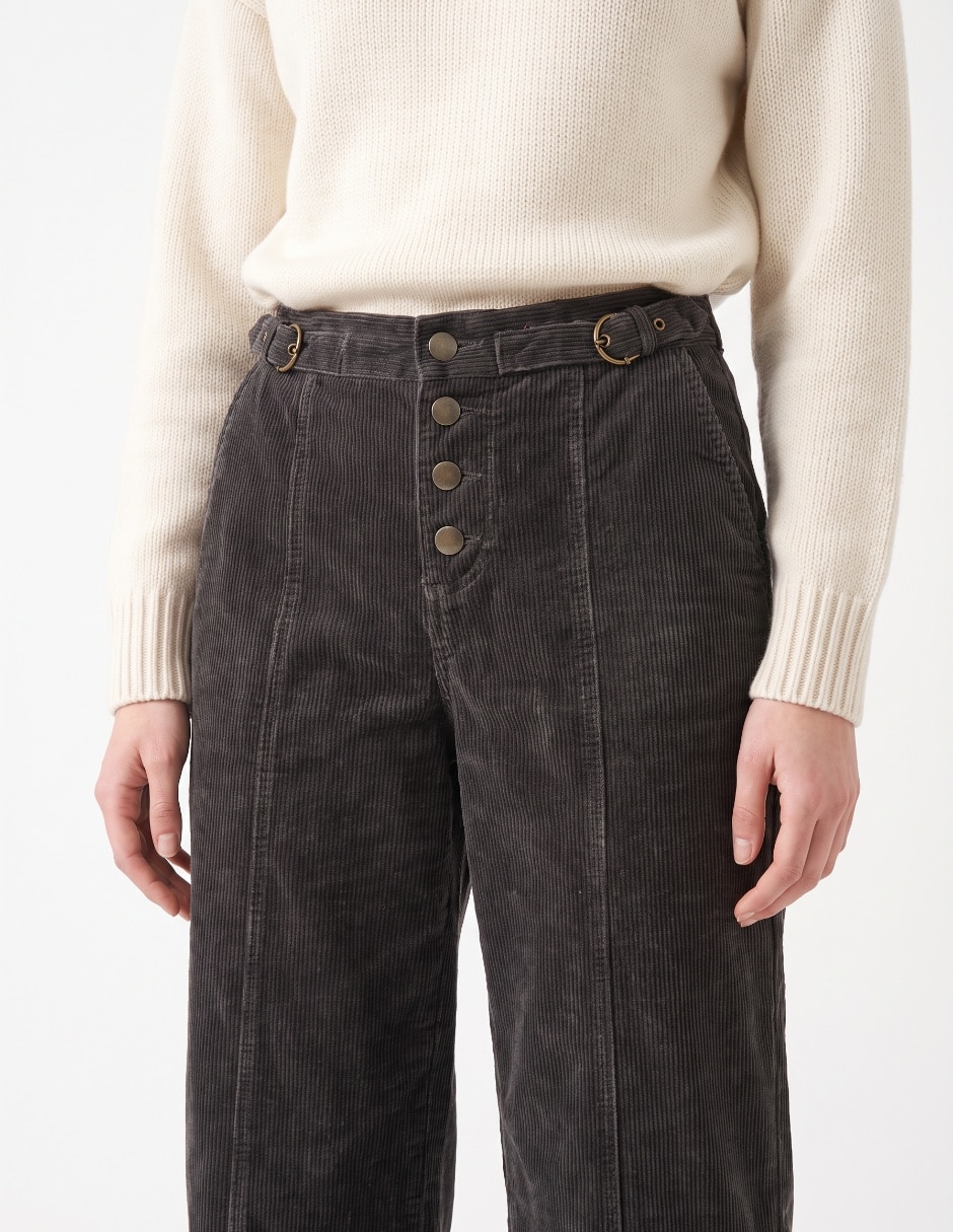 Pantalón casual straight para mujer 4