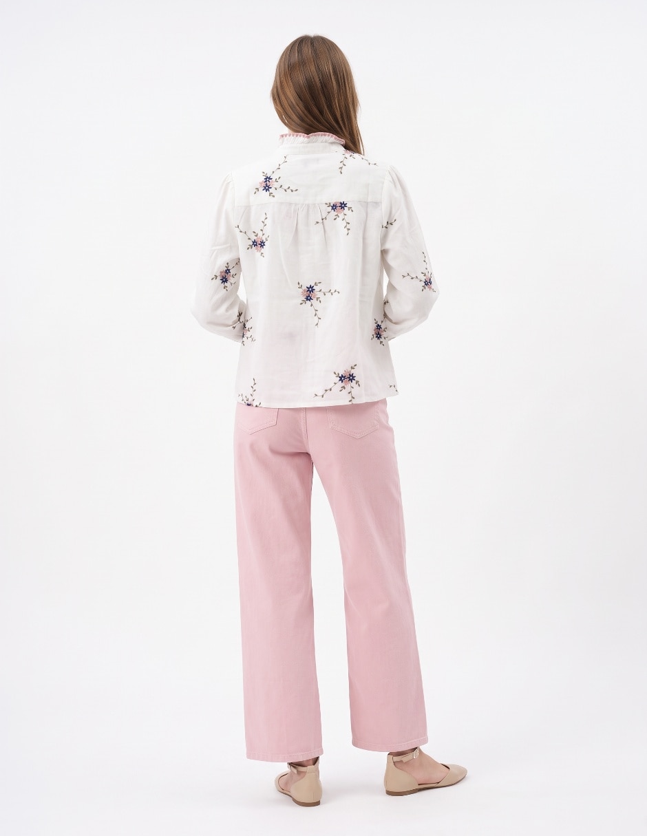 Blusa manga larga para mujer 2