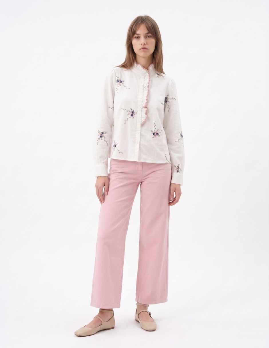 Blusa manga larga para mujer 3