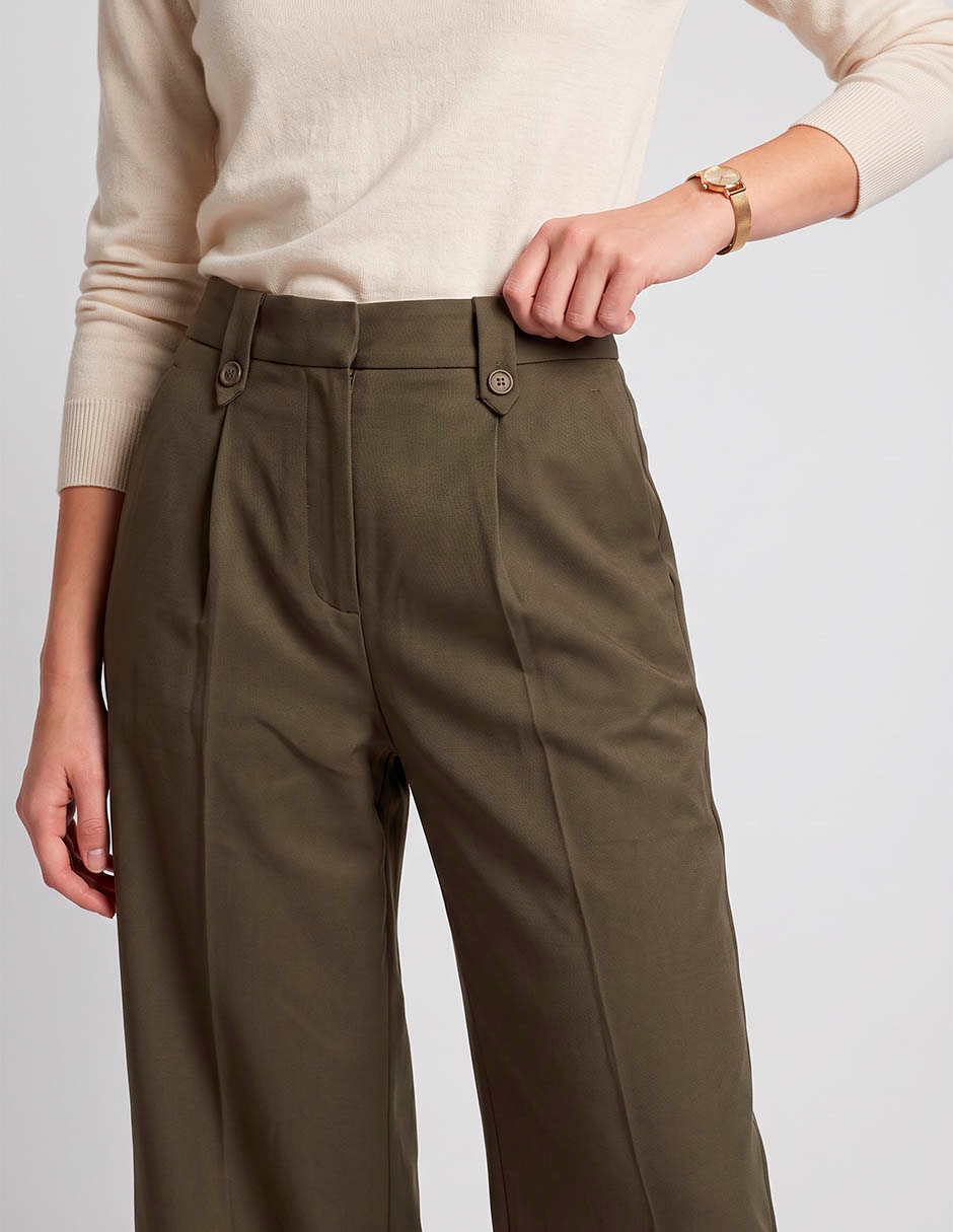 Pantalón de vestir straight para mujer 2