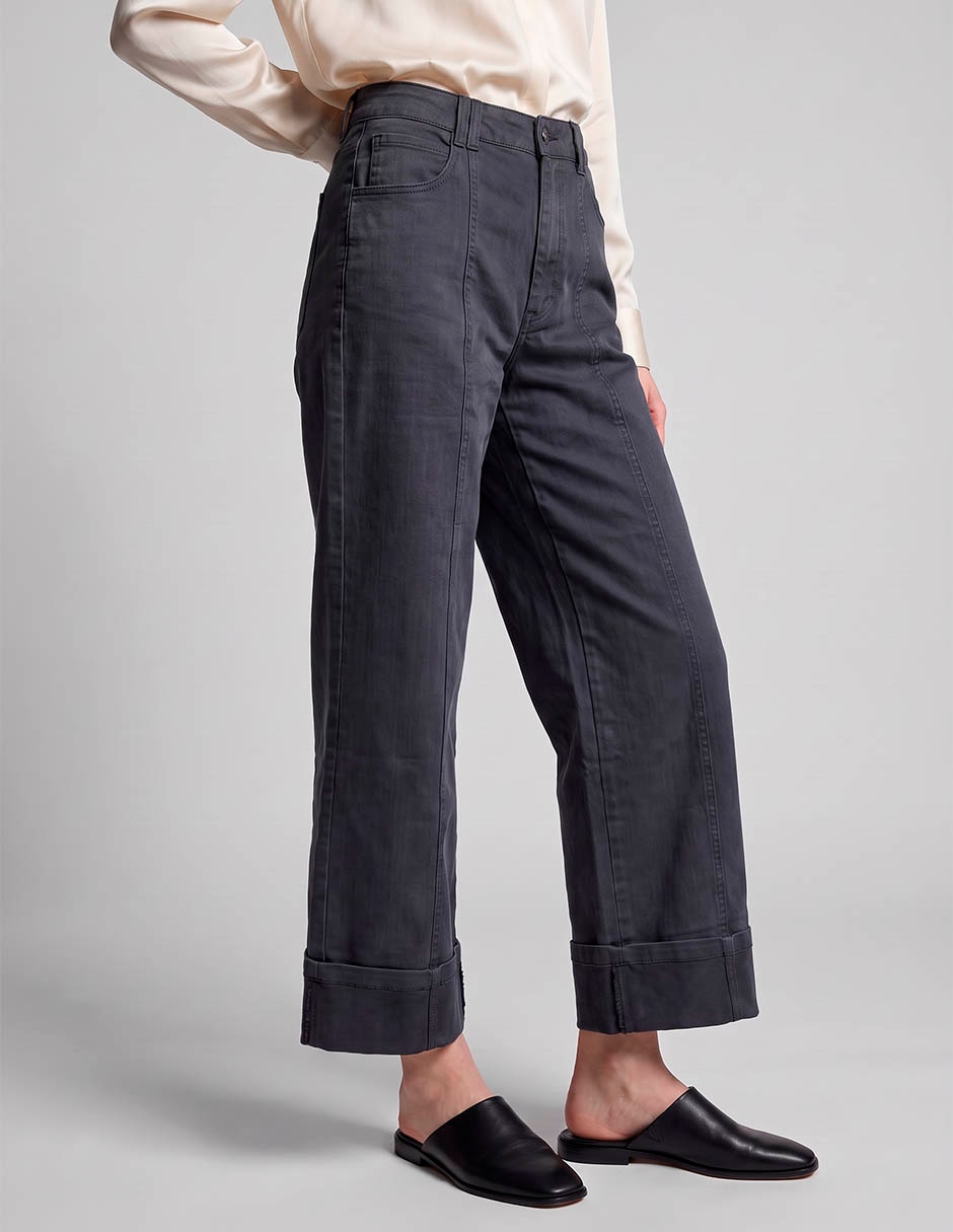 Pantalón coulotte straight para mujer 3