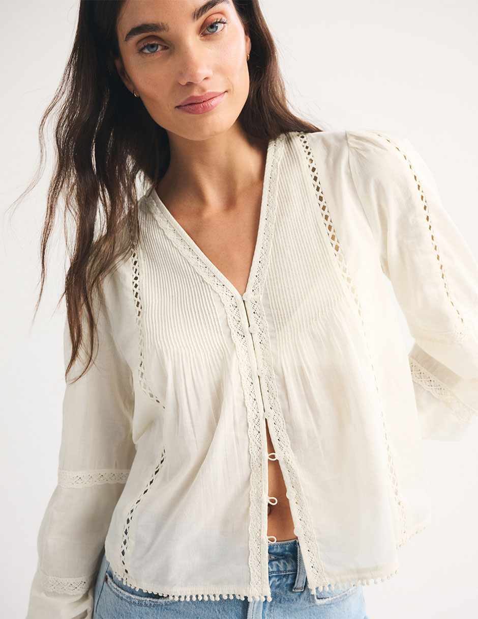 BLUSA SP26 manga Larga para mujer 2
