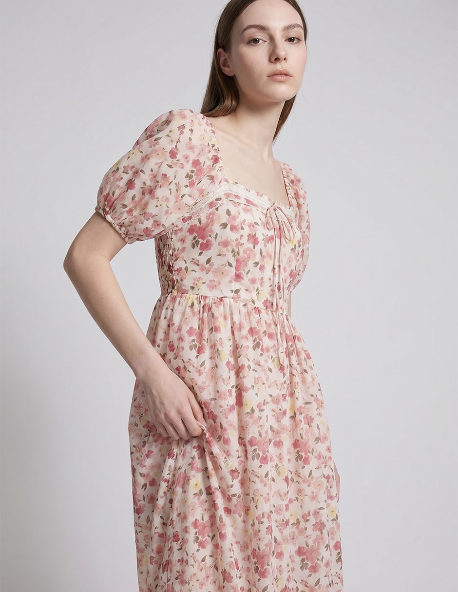 Vestido midi casual para mujer 5