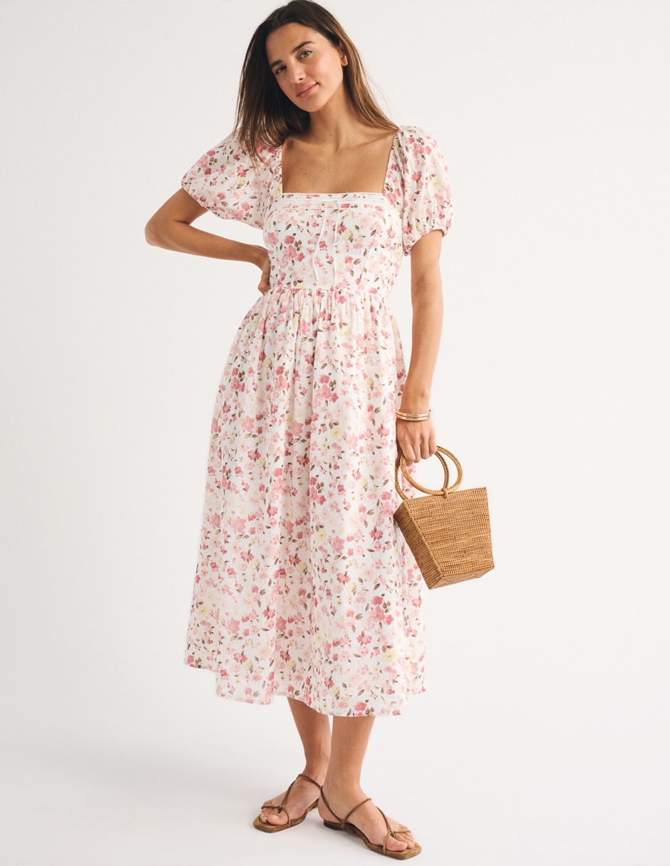 Vestido midi casual para mujer 2
