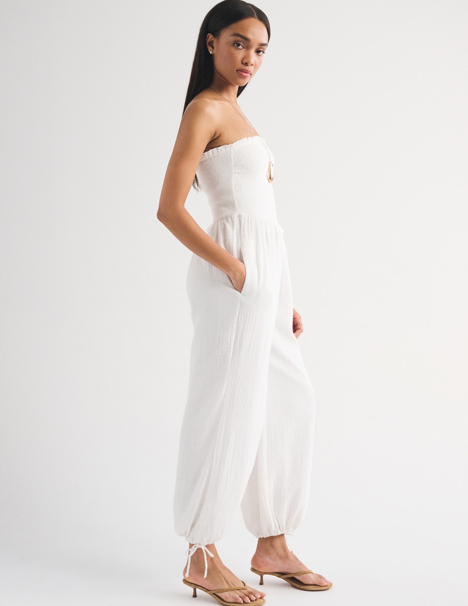 Jumpsuit de algodón casual para mujer 5