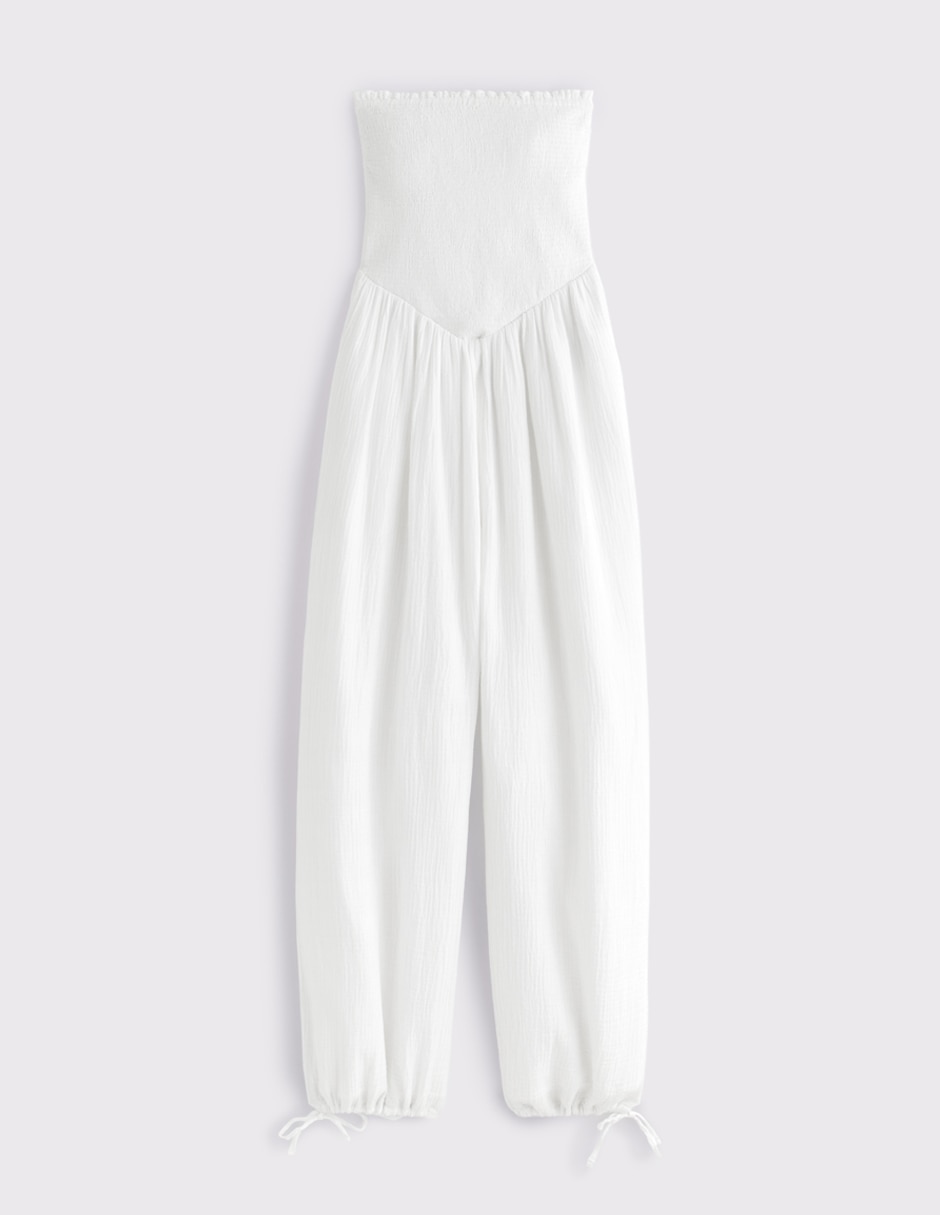 Jumpsuit de algodón casual para mujer