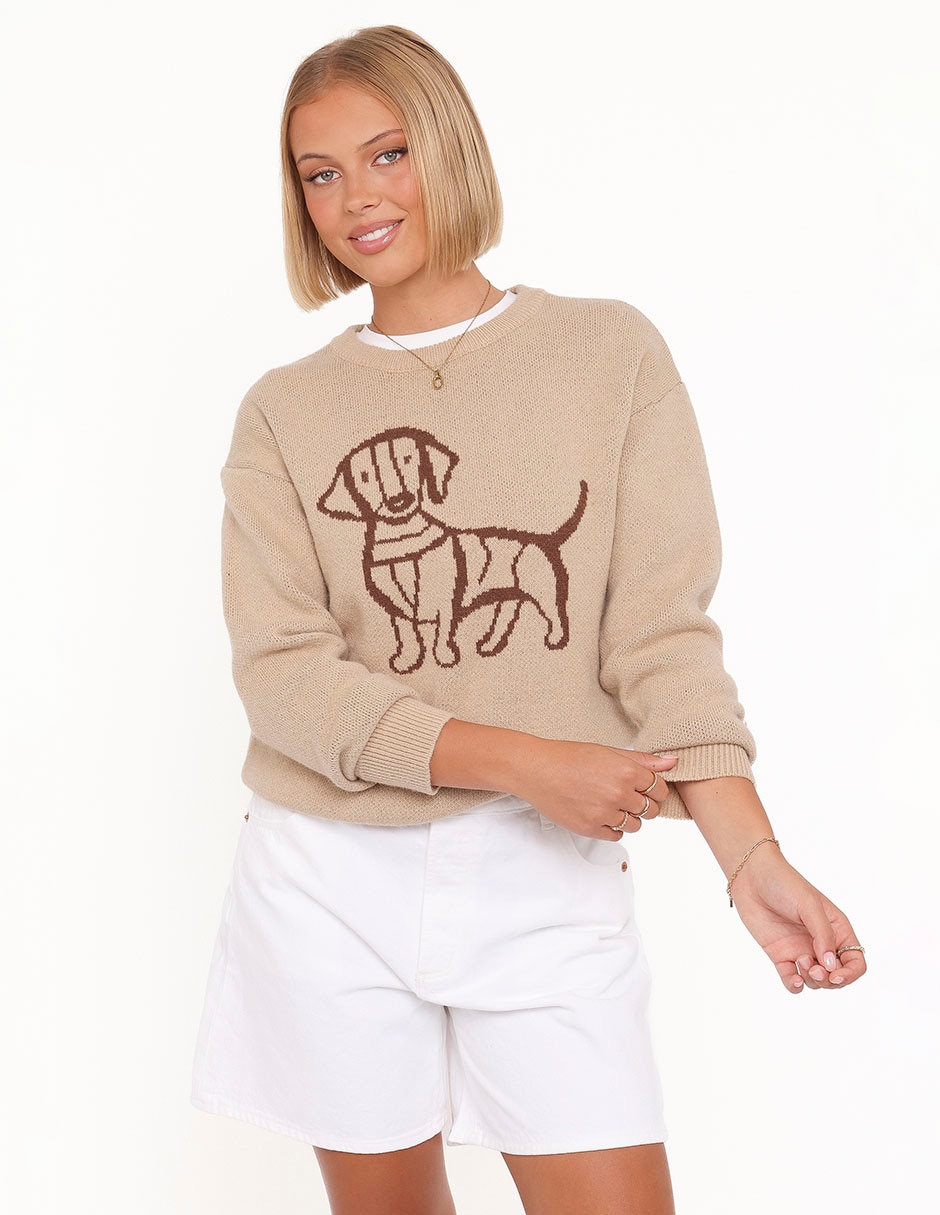 SUETER PTL25026/BEIGE MEZCL SUETER PTL25026/BEIGE MEZCL