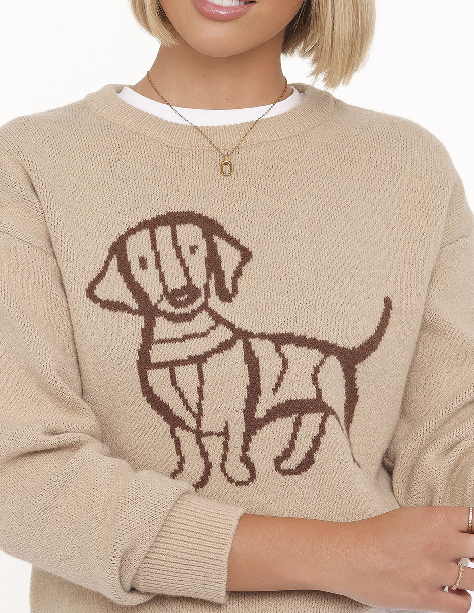 SUETER PTL25026/BEIGE MEZCL 5