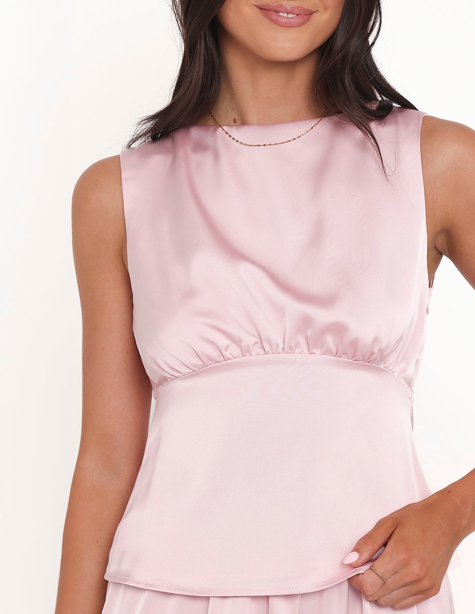 Blusa sin manga para mujer 4