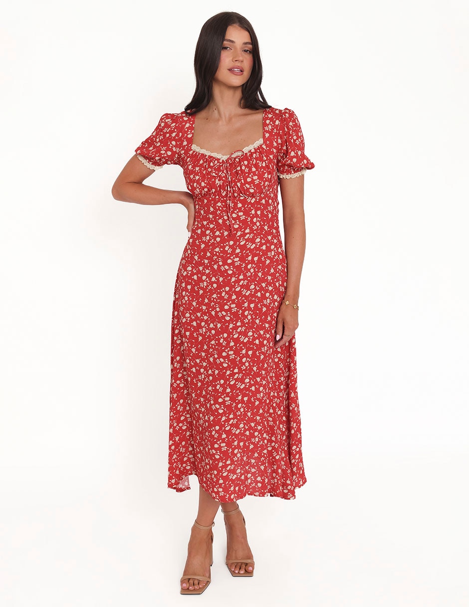 VESTIDO SL928735-1PTX/REDFL VESTIDO SL928735-1PTX/REDFL