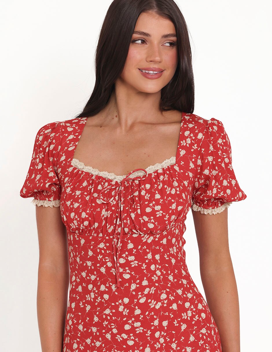 VESTIDO SL928735-1PTX/REDFL 4