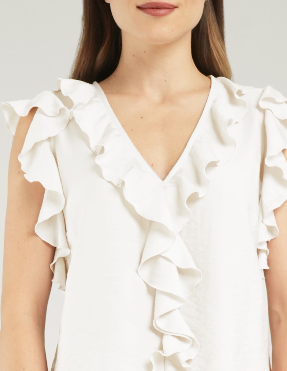 BLUSA JUNIO manga Corta para mujer 4