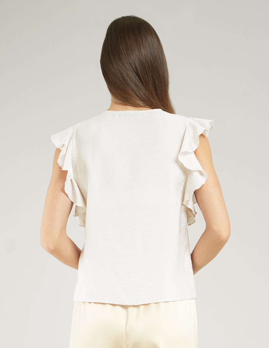 BLUSA JUNIO manga Corta para mujer 5