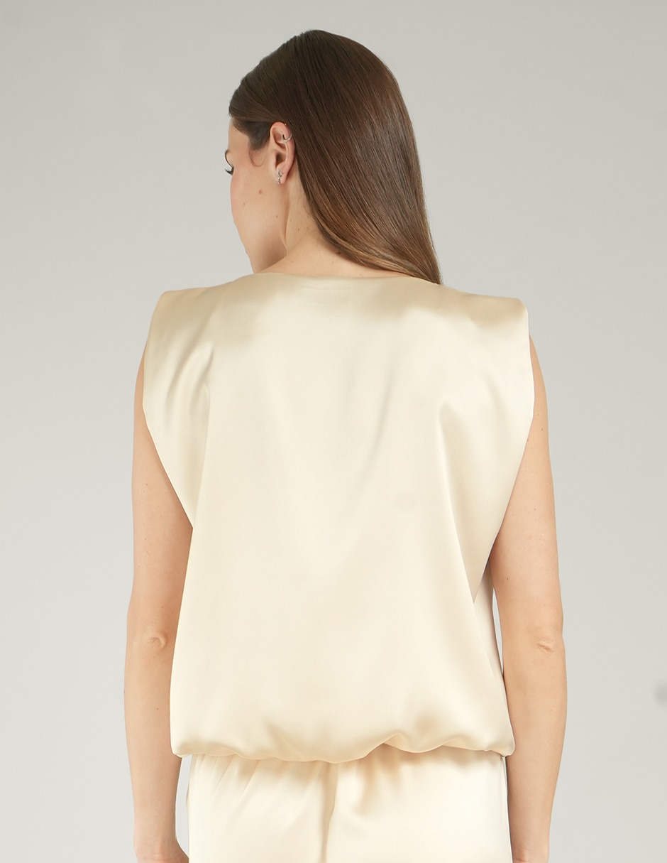 Blusa sin Manga para mujer 2